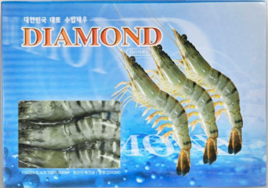 다이아몬드 블랙타이거새우(20미) 500g