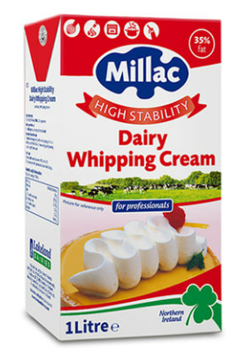 밀락 스테빌 휘핑크림(조지방35%) 1L