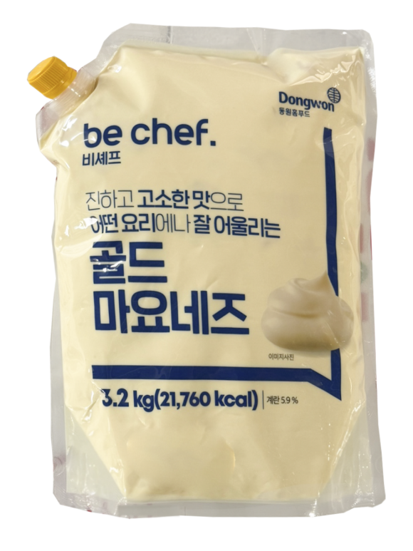 비셰프 골드마요네즈(스파우트) 3.2kg